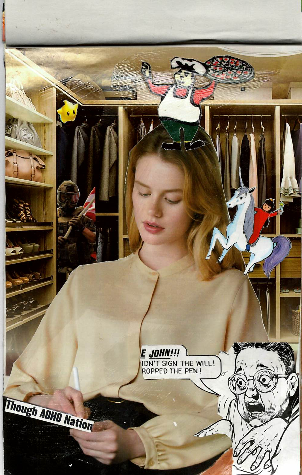 Scan of collage entitled ADHDTherapist_050125.tiff